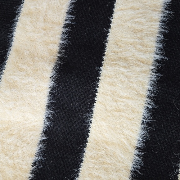 Ya Los Angeles Black and White Striped Cardigan - Picture 4 of 7